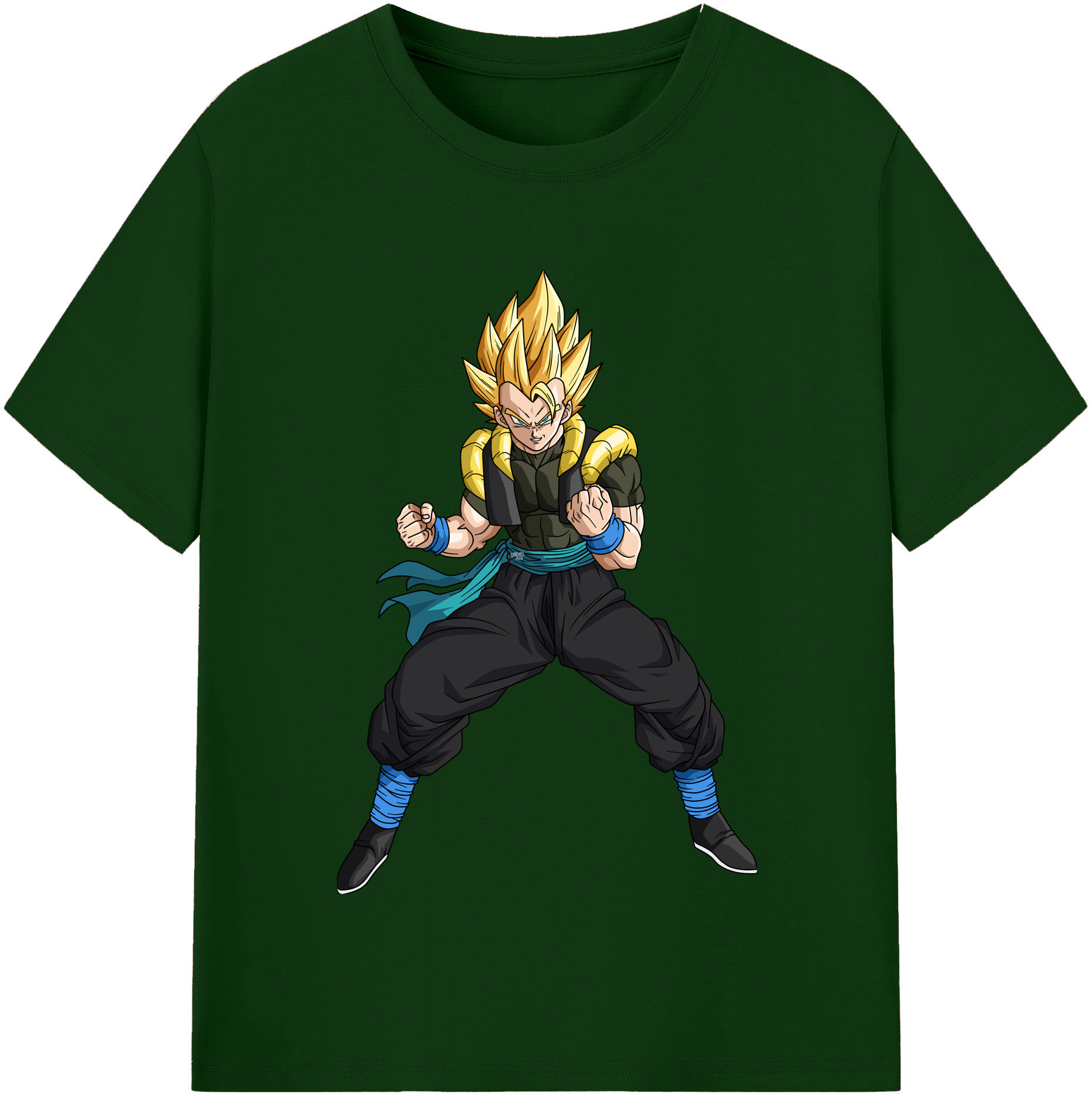 （画像用） ドラゴンボール ベジータ四世（Bejīta Yonsei）DRAGON BALL Vegeta IV 綿100％半袖Tシャツ（フロントプリント）